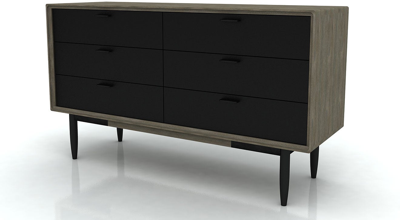 Alba 6 Drawer Lowboy