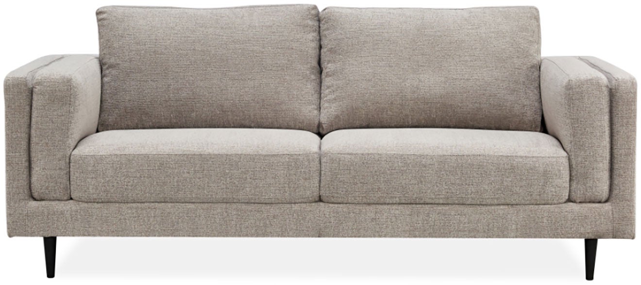 Almada Fabric 3 Seater Sofa Quartz