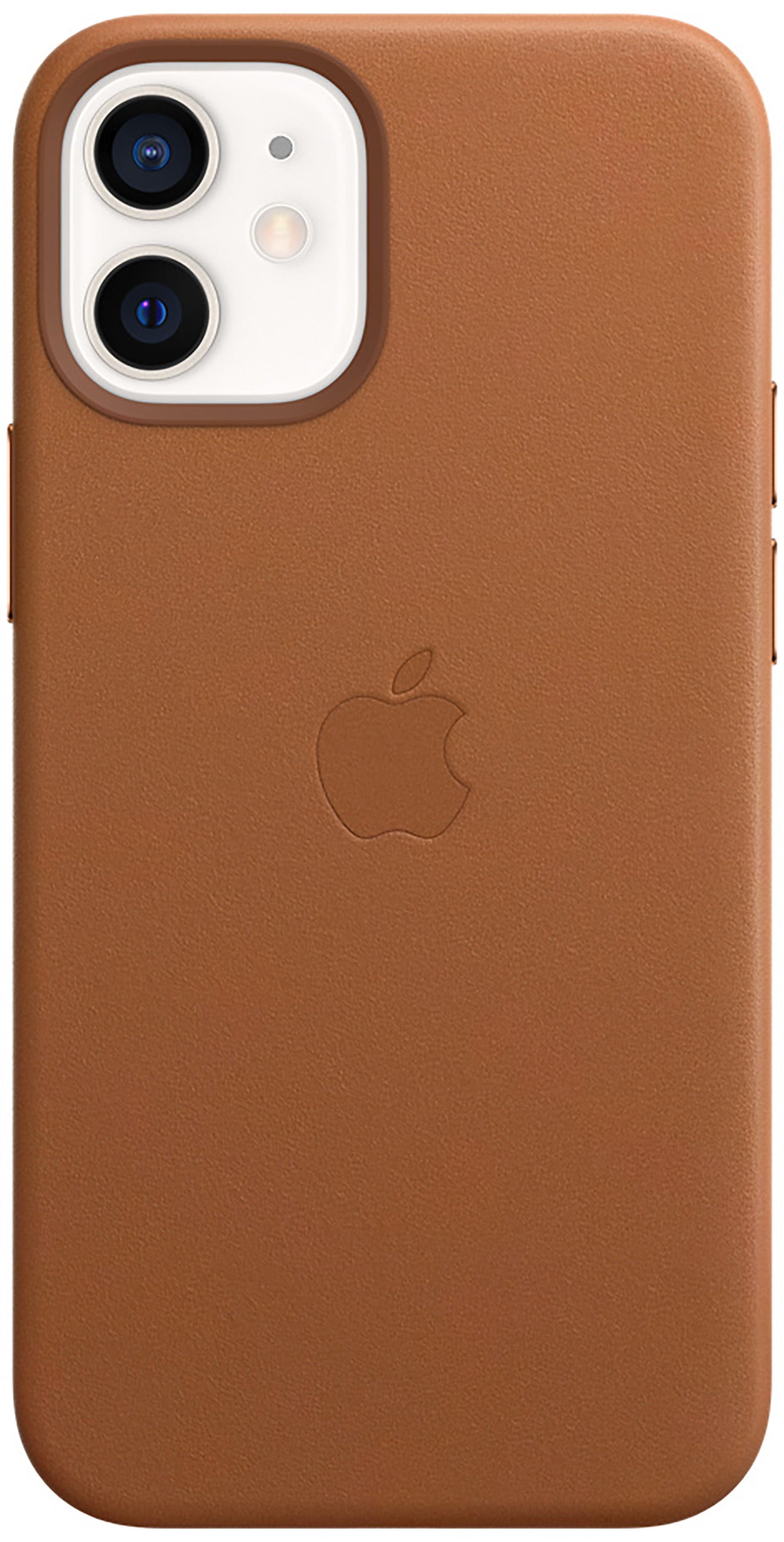 Apple Iphone 12 Mini Leather Case With Magsafe Saddle Brown