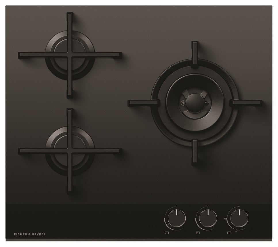 Fisher & Paykel 3 Burner LPG Cooktop CG603DLPGB4