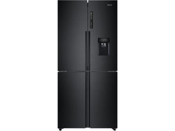 Haier 519L Quad Door Black Water Dispenser Refrigerator Freezer - HRF565YHC