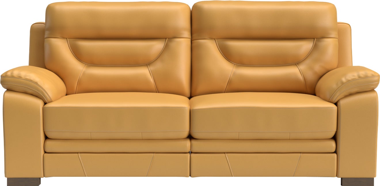 Kingston Leather Electric 2.5 Seater Sofa Sunburst