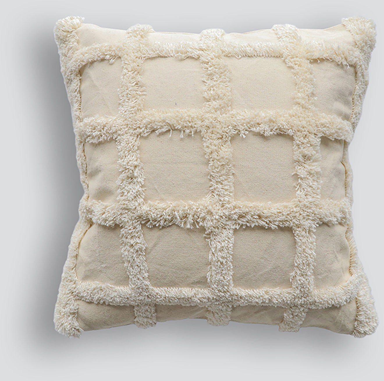 Mondrian Cushion Ecru