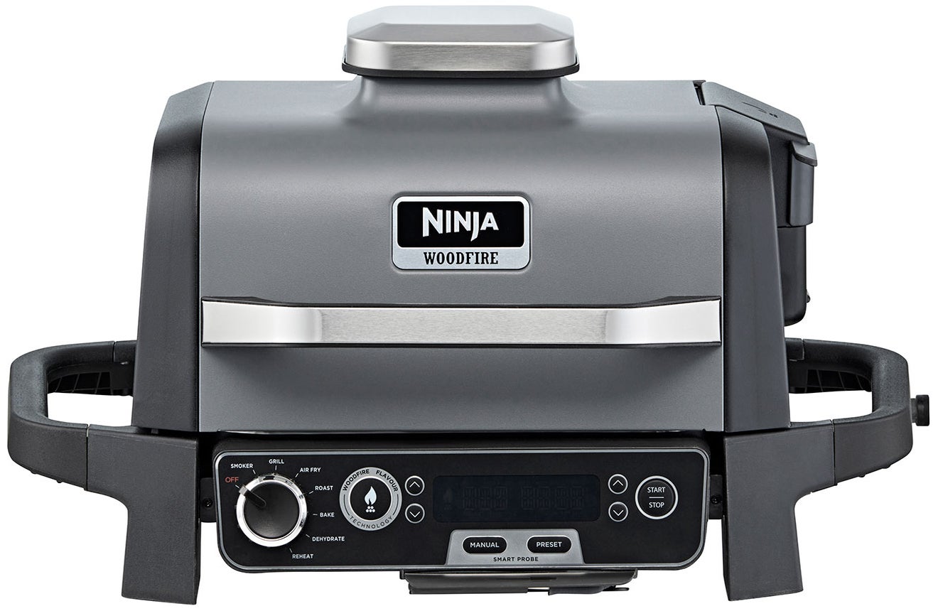Ninja Woodfire 7-in-1 Electric Outdoor Smoker & AirFry Grill 