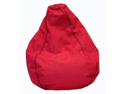 Outdoor Premium Canvas Bean Bag - Red