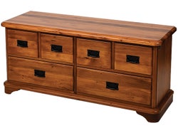 Rutherford 6 Drawer Window Chest - Matte