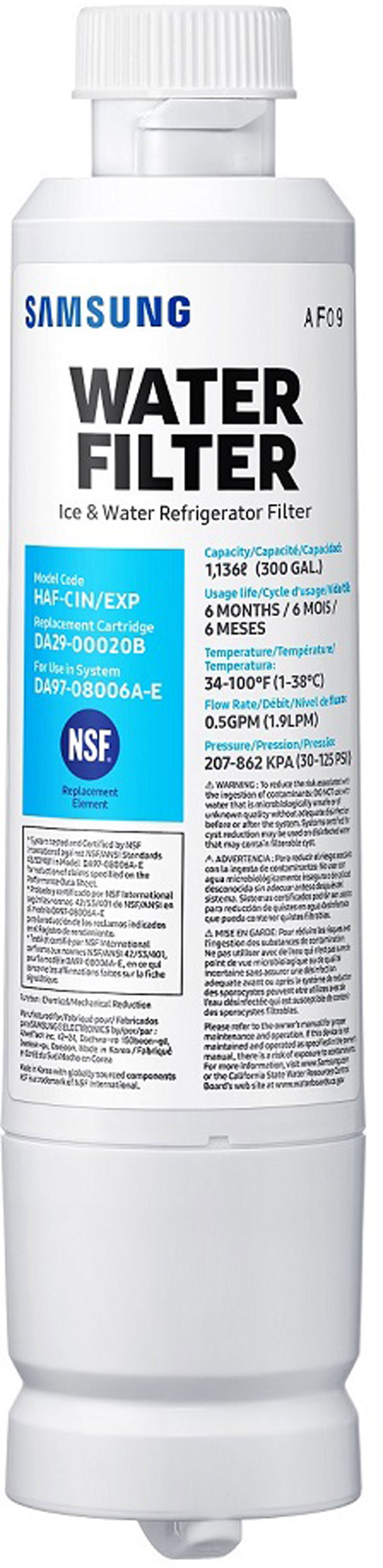 Samsung HAFCIN/EXP Water Filter