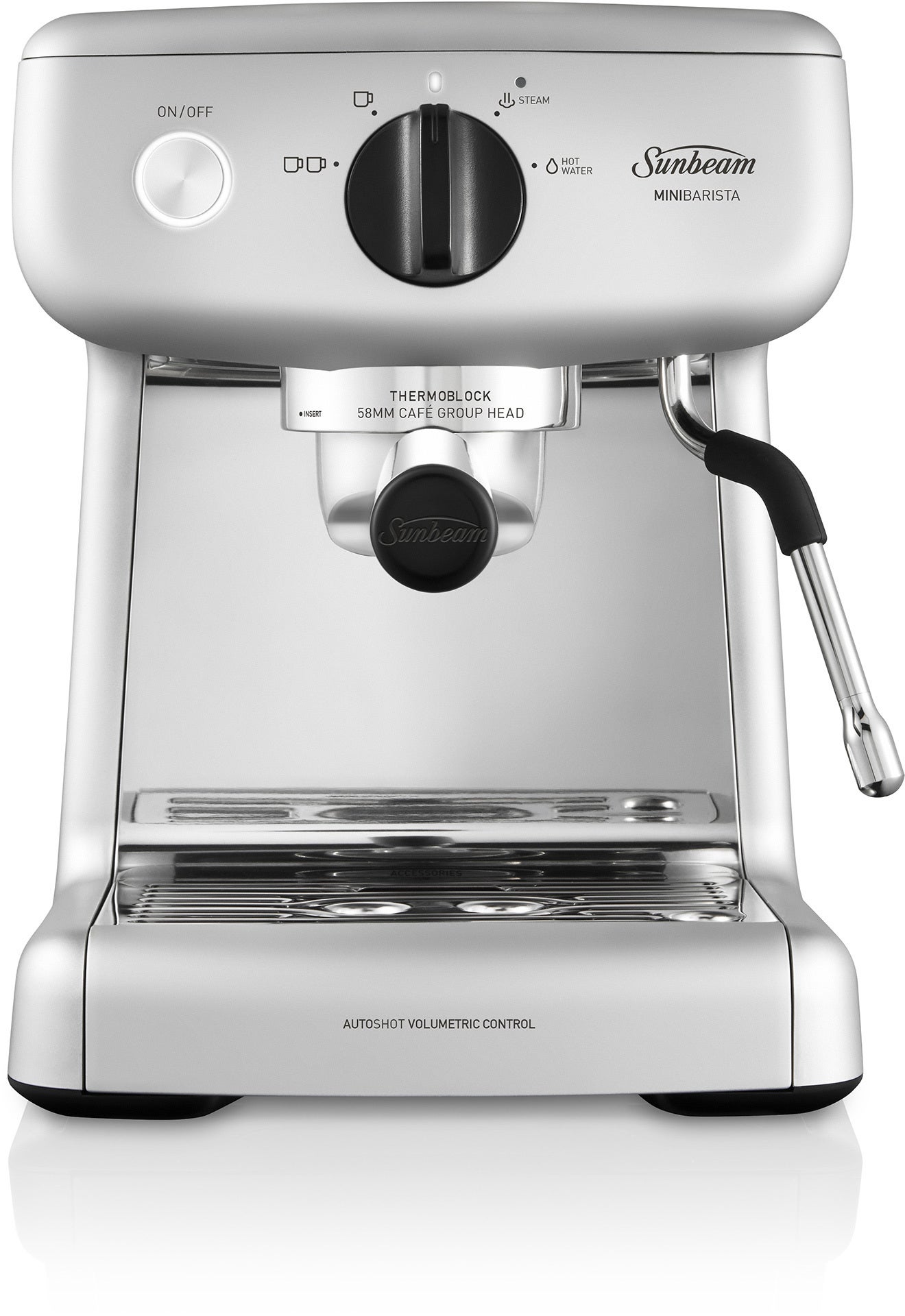 Sunbeam Mini Barista Espresso Machine Matte Black Em4300k