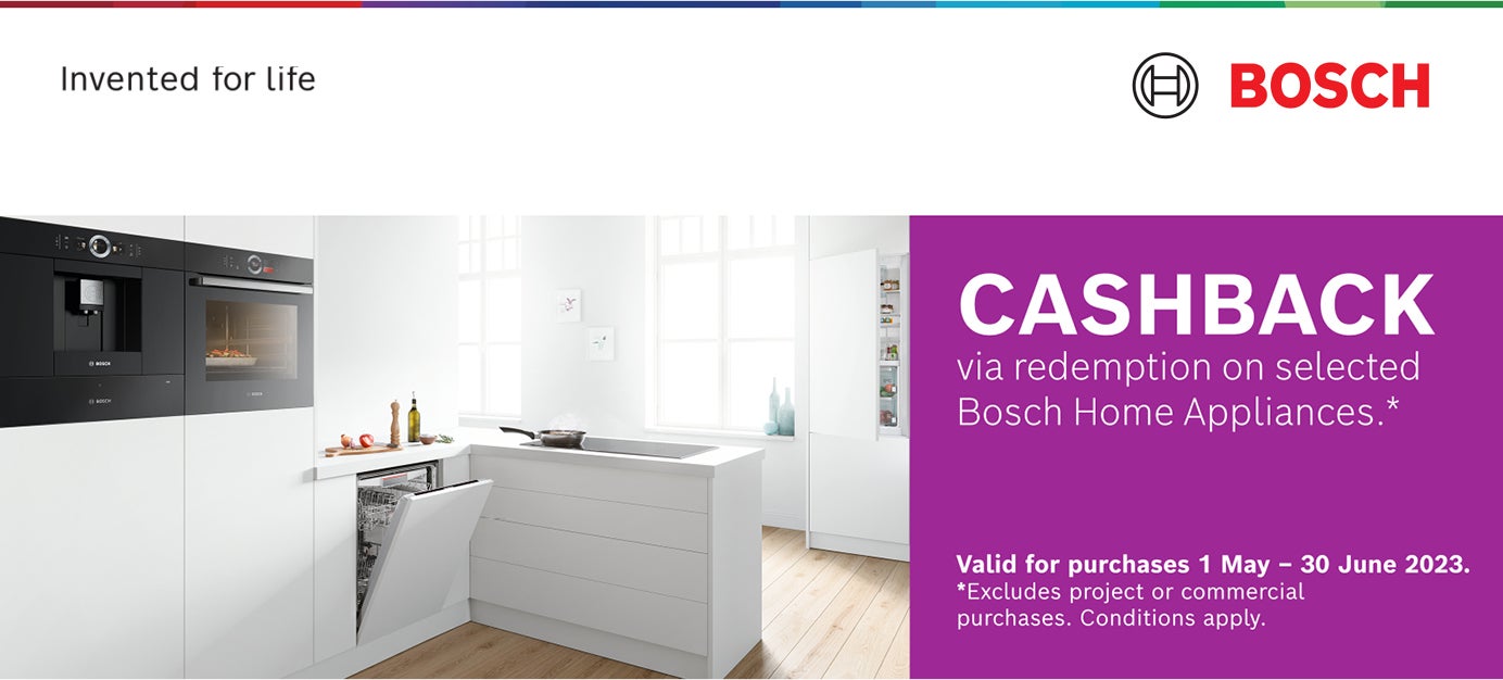 Bosch 34L / 71L Builtin Pyrolytic Double Oven MBG5787S0A